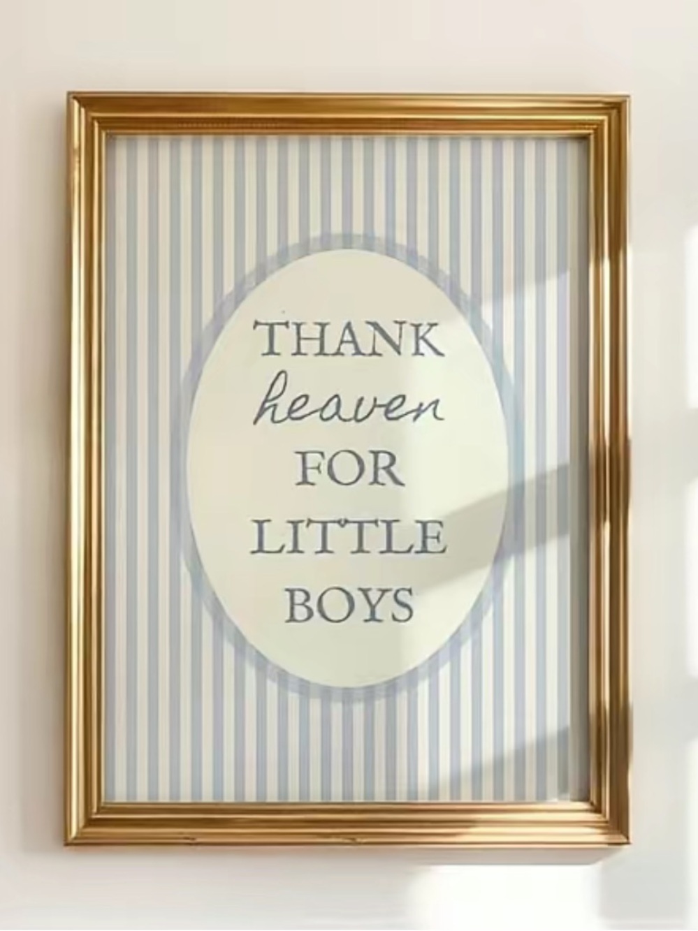 Thank Heaven for Little Boys Art